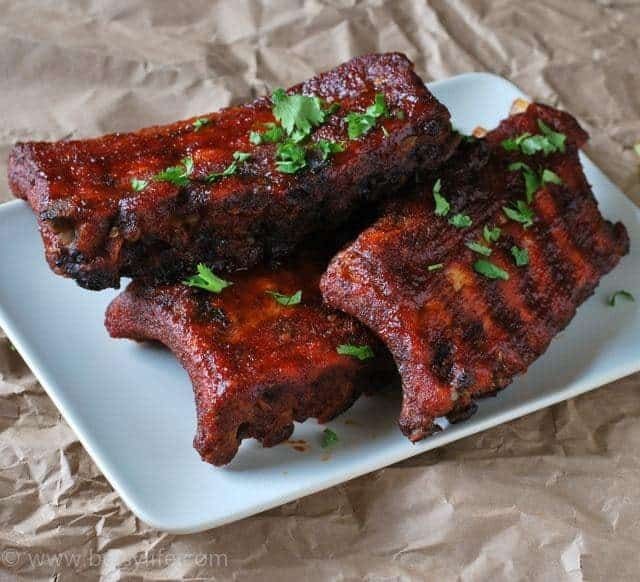 Spicy Sriracha Boneless Pork Ribs