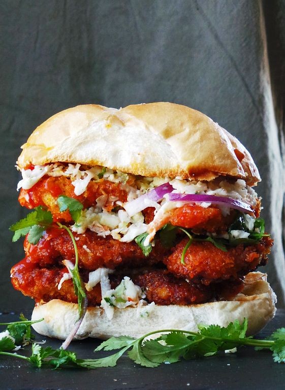 Spicy Sriracha Chicken Sandwich