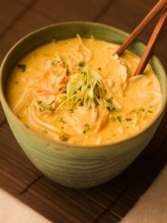 Spicy Thai Coconut Curry Soup