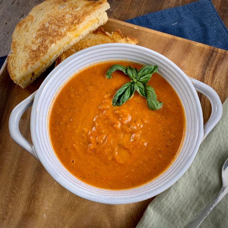 Spicy Tomato Basil Souper Cubes Soup