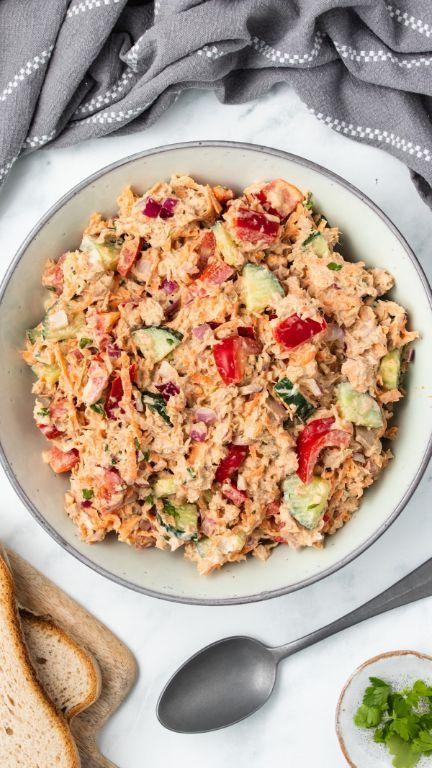 Spicy Tuna Roll-Inspired Salad