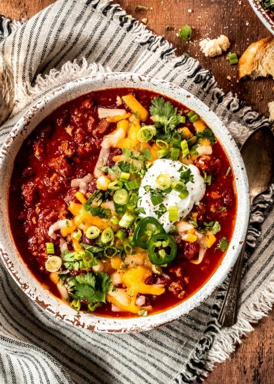 Spicy Turkey Chili