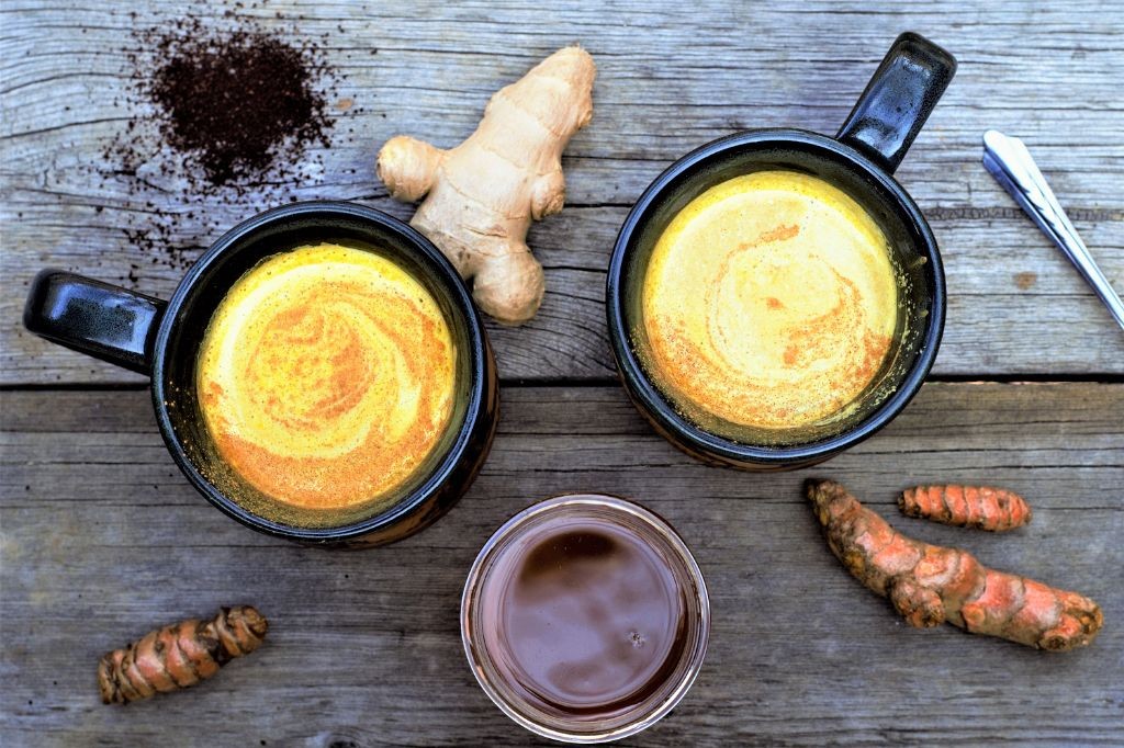 Spicy Turmeric Ginger Latte