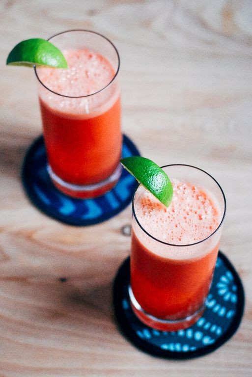 Spicy Watermelon Ginger Cooler