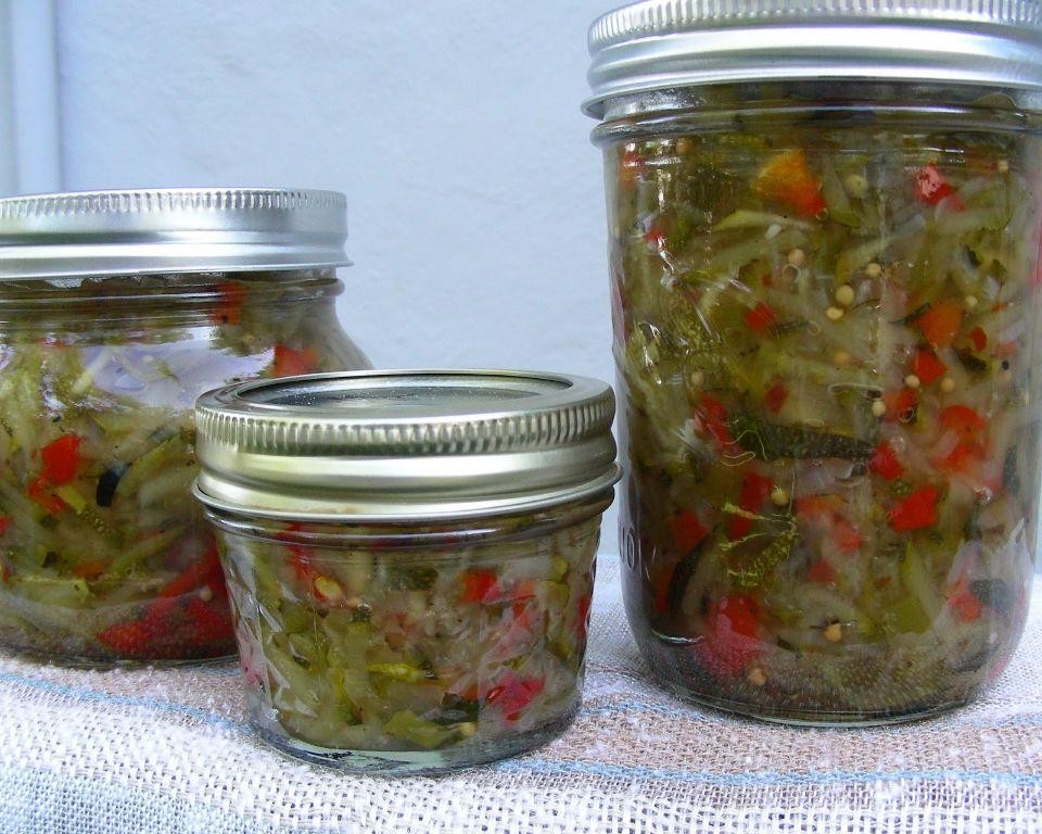 Spicy Zucchini Relish with Jalapeños