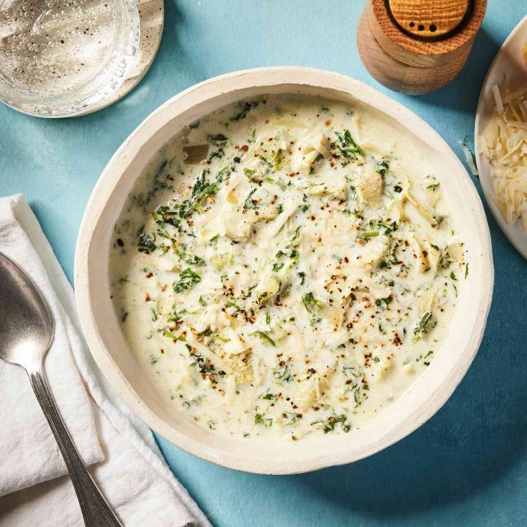 Spinach and Artichoke Soup