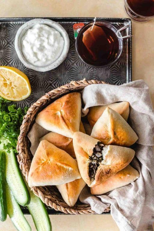 Spinach and Cheese Fatayer