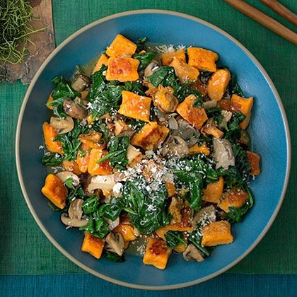 Spinach and Sweet Potato Gnocchi