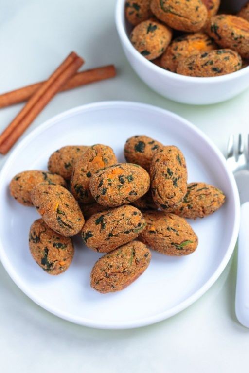 Spinach and Sweet Potato Nuggets