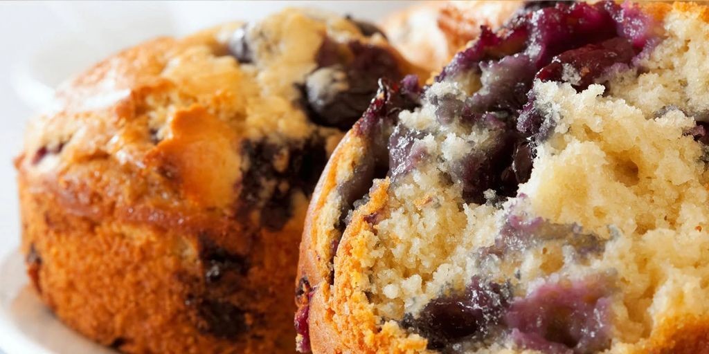 Splenda Blueberry Muffins