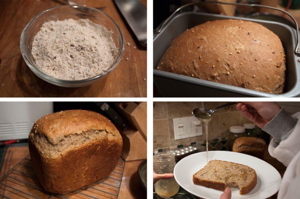 Sprouted Millet Bread with Sunflower Seeds