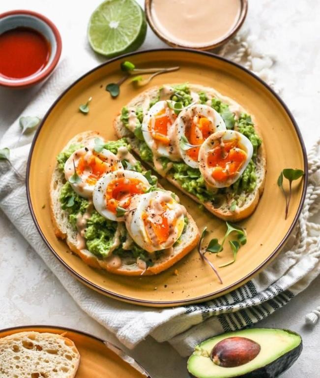 Sriracha Avocado Toast