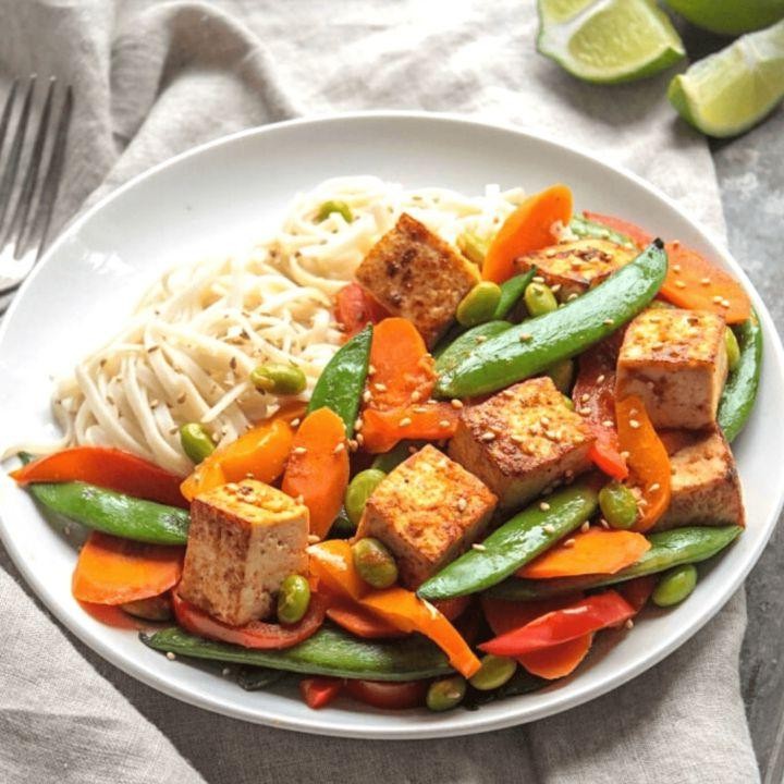 Sriracha Tofu Stir-Fry