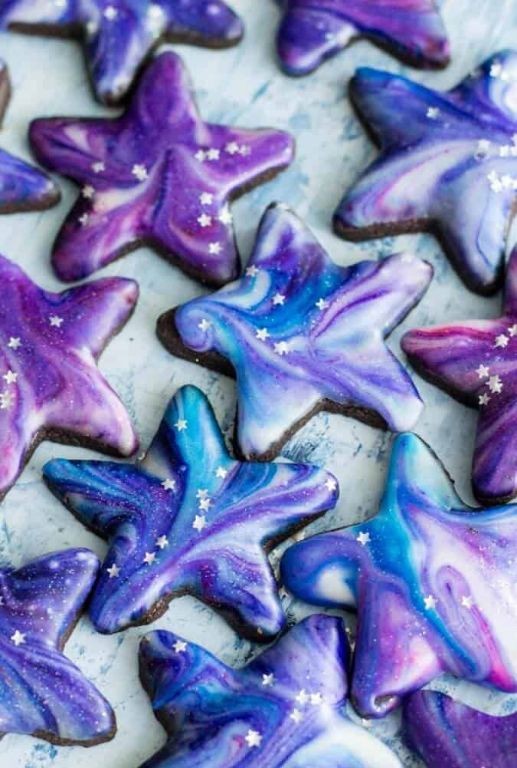 Star-Shaped Galaxy Cookies