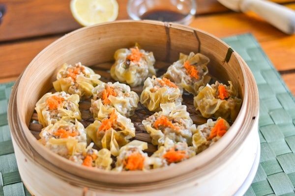 Steamed Pork and Shrimp Siomai