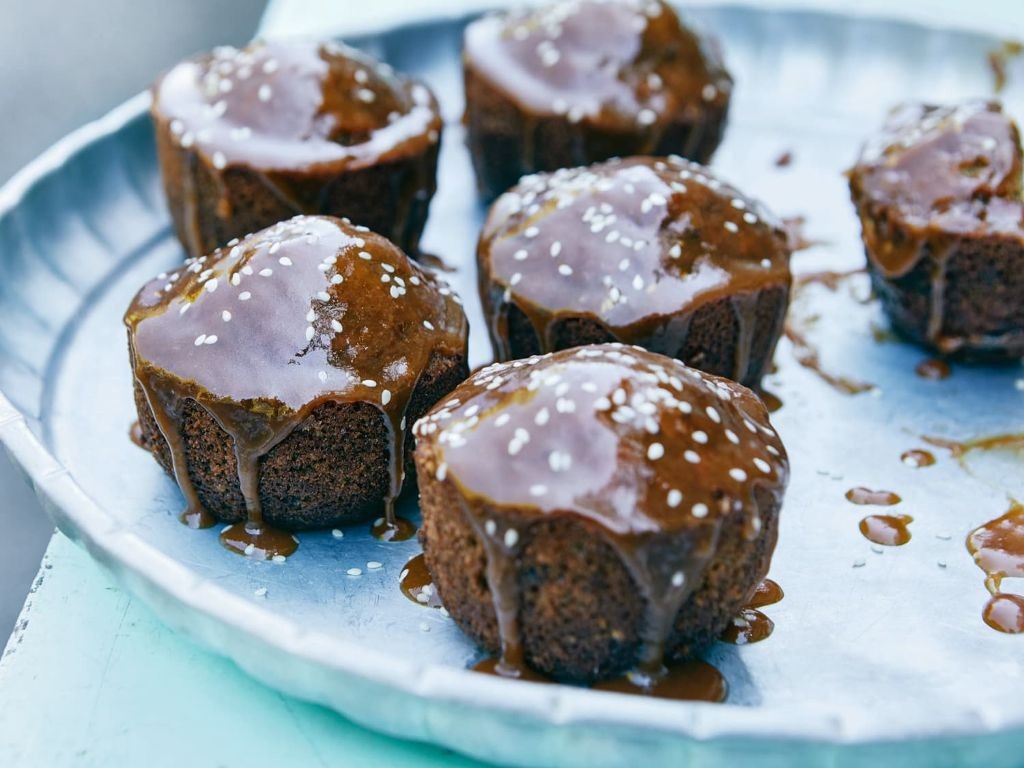Sticky Date and Halva Pudding