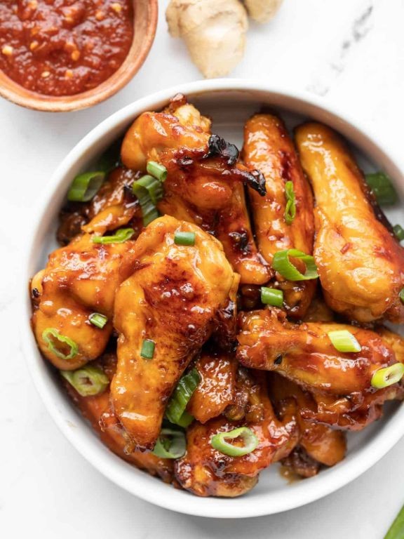 Sticky Ginger Soy Wings