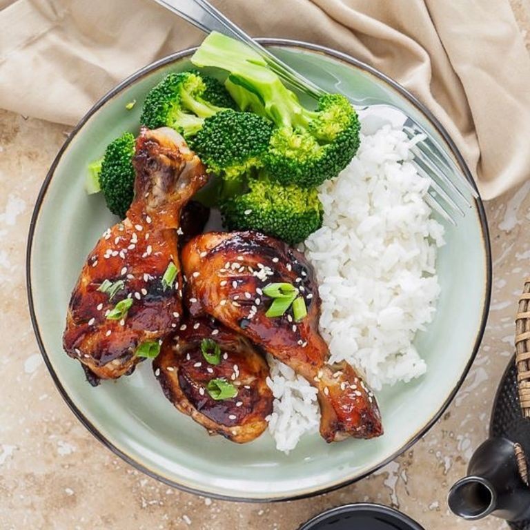 Sticky Hoisin Chicken Legs