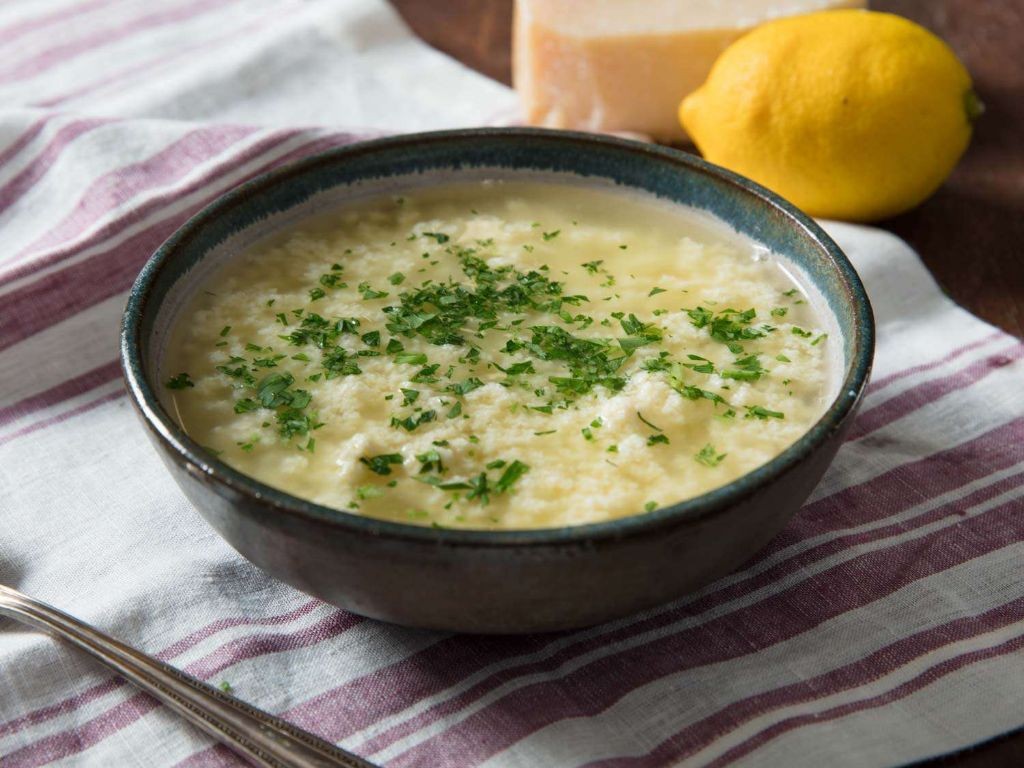 Stracciatella Egg Drop Soup