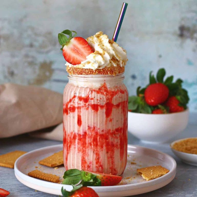 Strawberry Cheesecake Milkshake