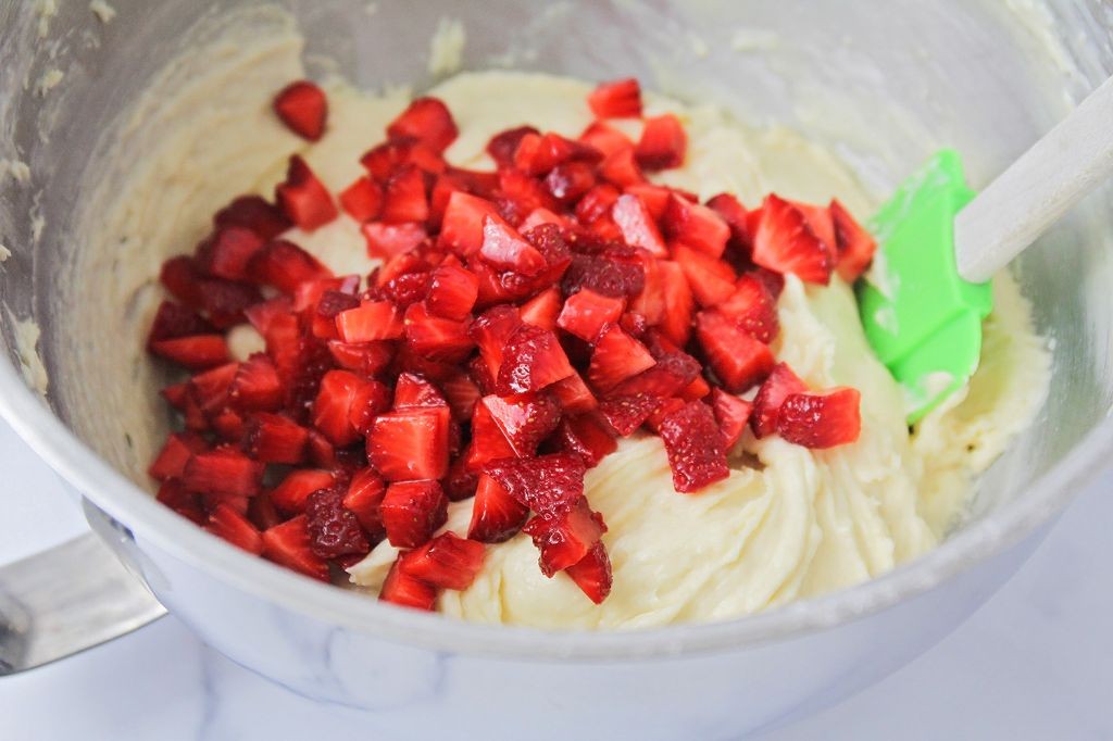 Strawberry Cheesecake Mini Loaves