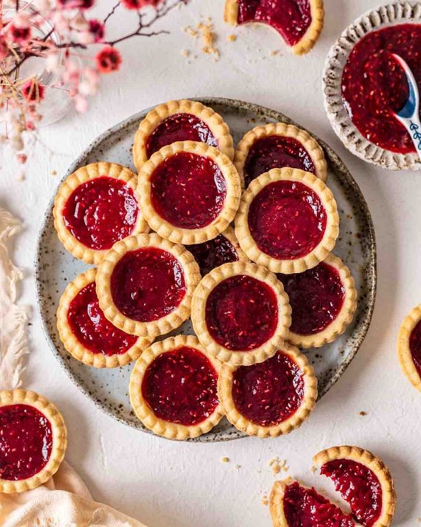 Strawberry Chia Jam Tart