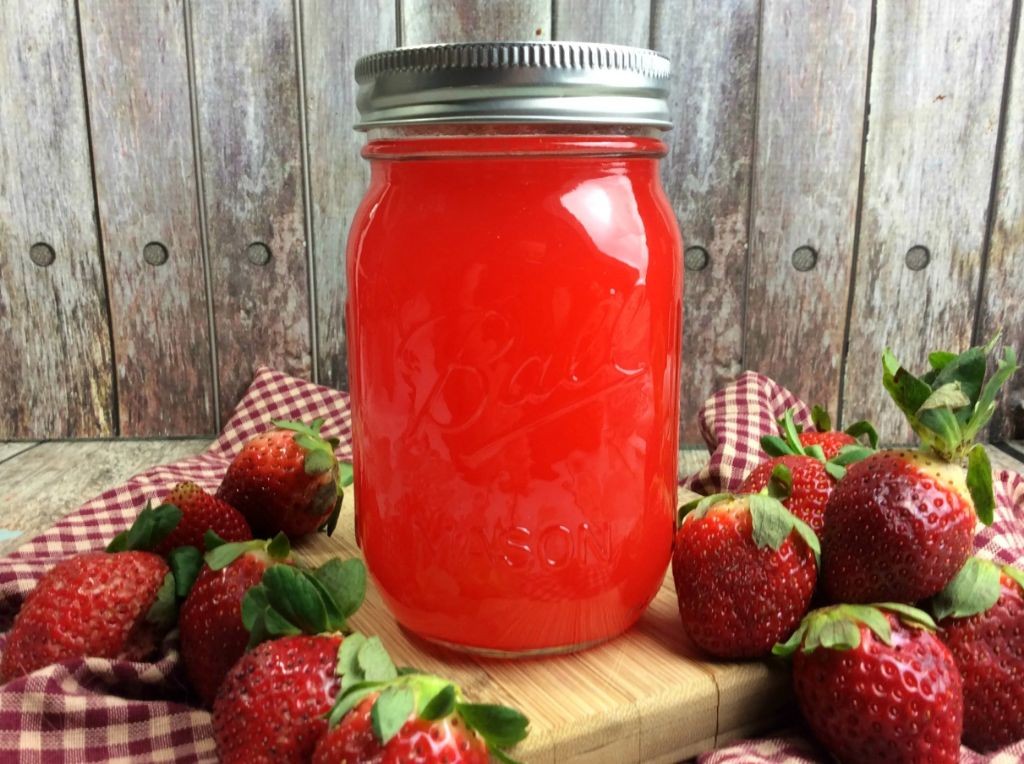 Strawberry Fields Moonshine Mash