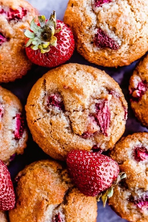 Strawberry Gluten Free Muffins