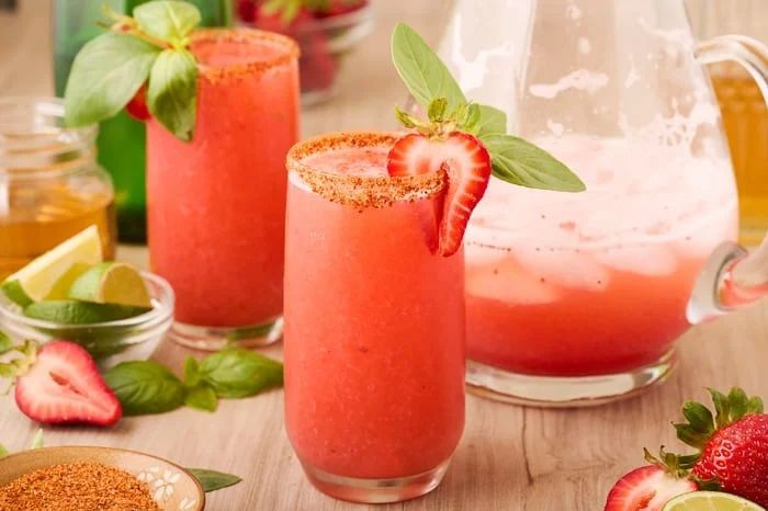 Strawberry Lime Paloma