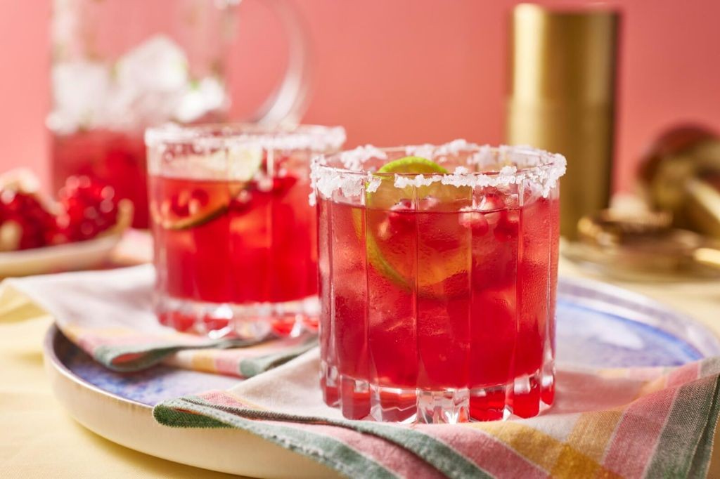 Strawberry Pomegranate Margarita