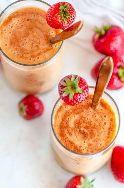 18 Creamy Strawberry Protein Shake Recipes Healthy