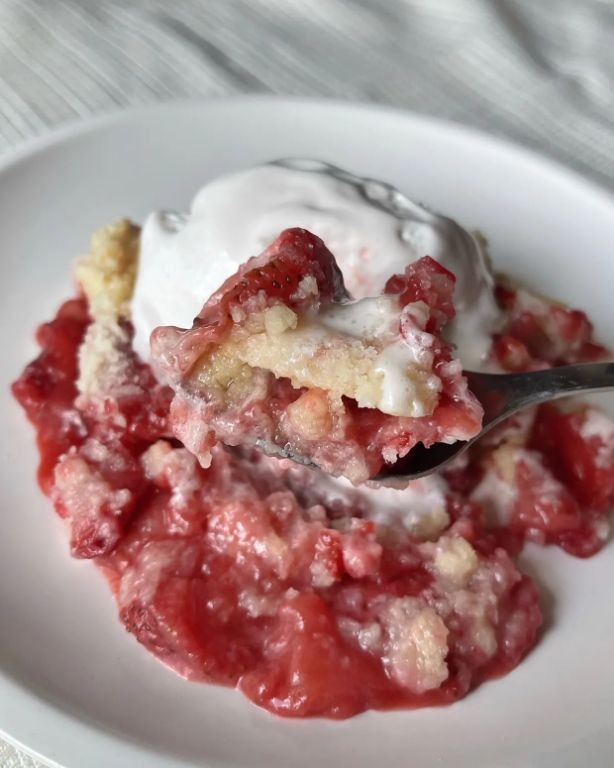Strawberry Shortcake Dirt Cake