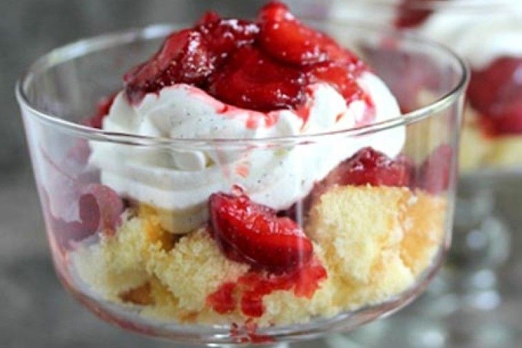 Strawberry Vanilla Bean Parfait
