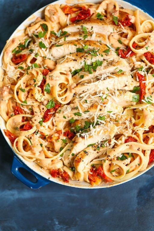 Sun-Dried Tomato Alfredo Sauce