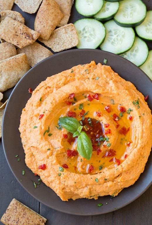 Sun-Dried Tomato Hummus