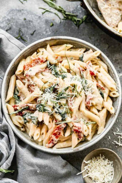 Sun-Dried Tomato Pasta Zero with Basil