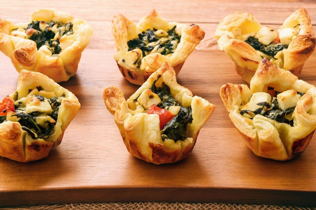 Sun-Dried Tomato Spinach and Goat Cheese Tart
