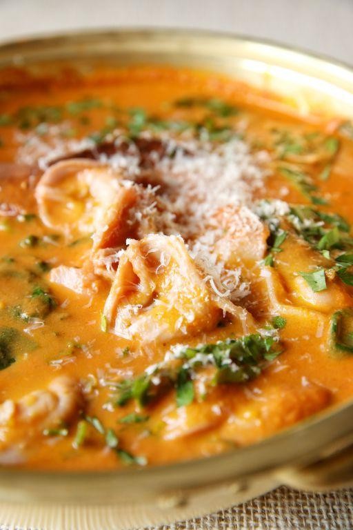 Sun-Dried Tomato Tortellini Soup