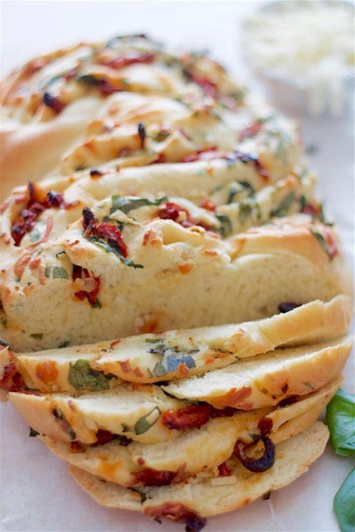 Sun-Dried Tomato and Basil White Bread