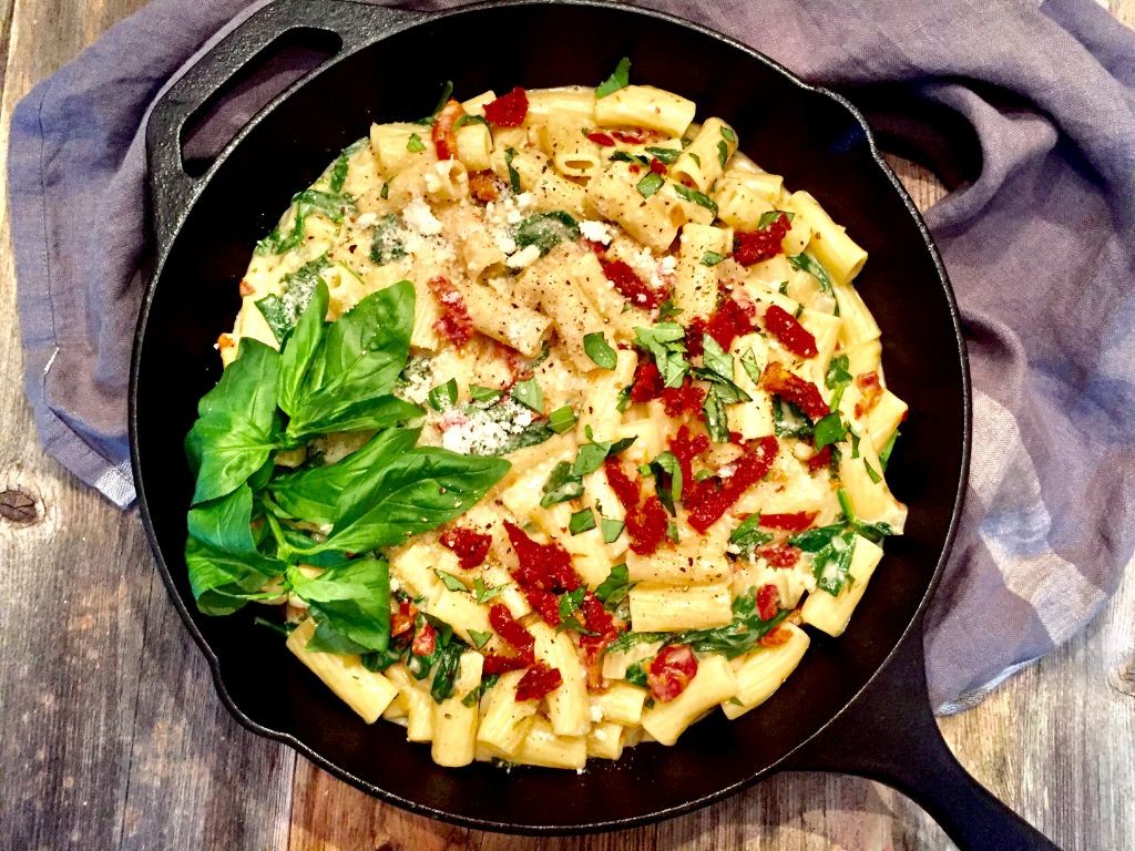 Sun-Dried Tomato and Basil White Sauce