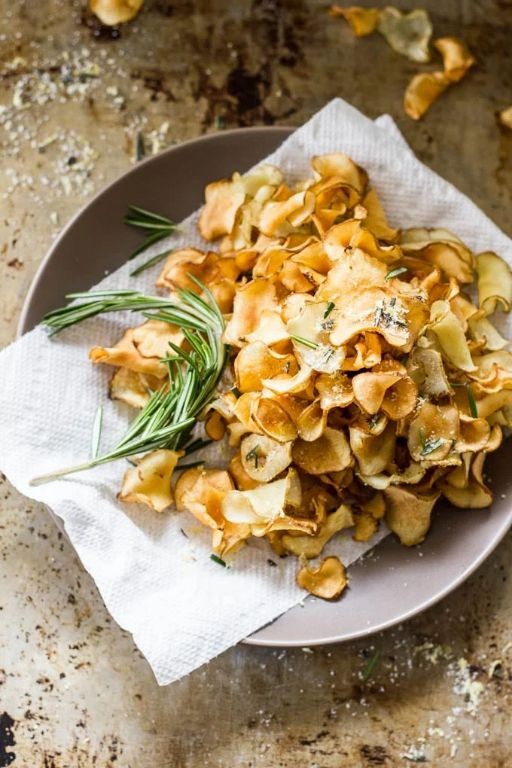 Sunchoke Chips with Sea Salt
