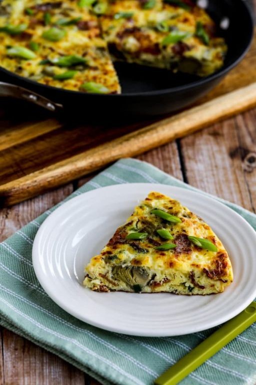 Sunchoke and Bacon Frittata