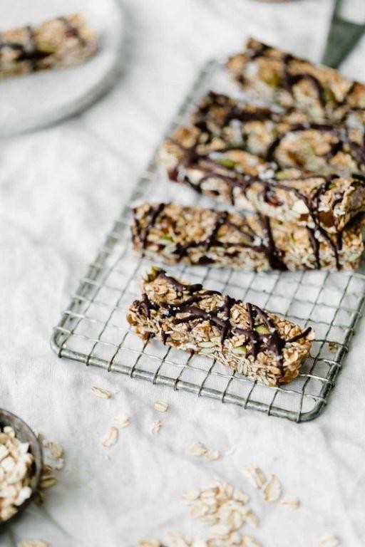 Sunflower Seed and Honey Granola Bars