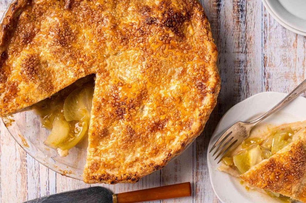 Sweet Green Tomato Pie Filling