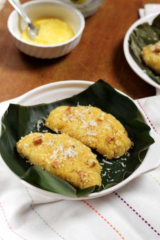 Sweet Jaggery Rava Idli
