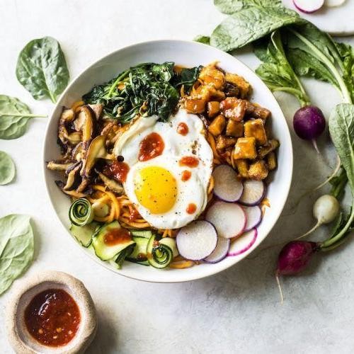Sweet Potato Bibimbap