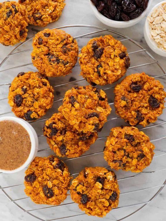 Sweet Potato Oat Cookies