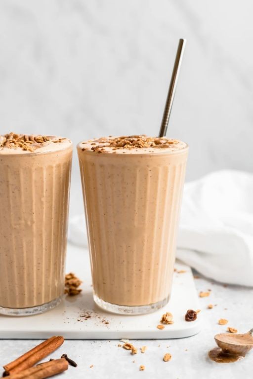 Sweet Potato and Cinnamon Spiced Smoothie