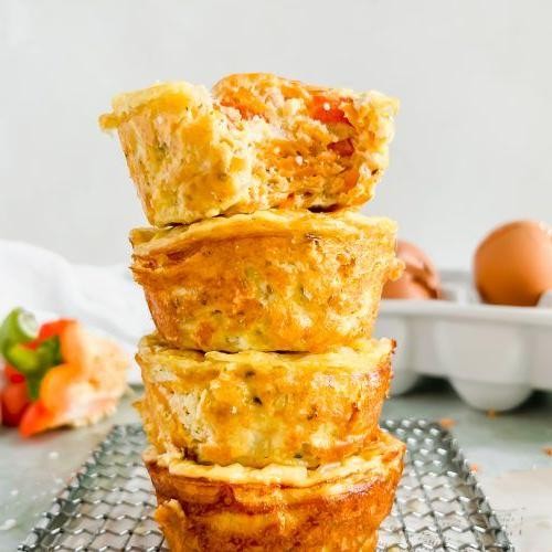 Sweet Potato and Egg White Breakfast Muffins