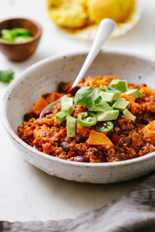 Sweet Potato and Quinoa Chili